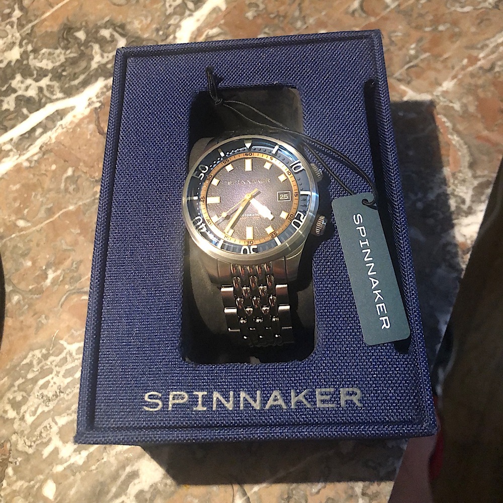 Mens Spinnaker automatic dive watch.